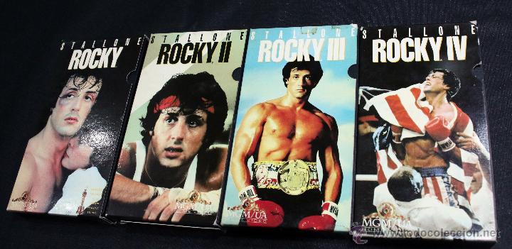 Cine: VHS --- Pack ROCKY --- Con Sylvester Stallone - Foto 3