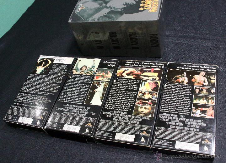 Cine: VHS --- Pack ROCKY --- Con Sylvester Stallone - Foto 4