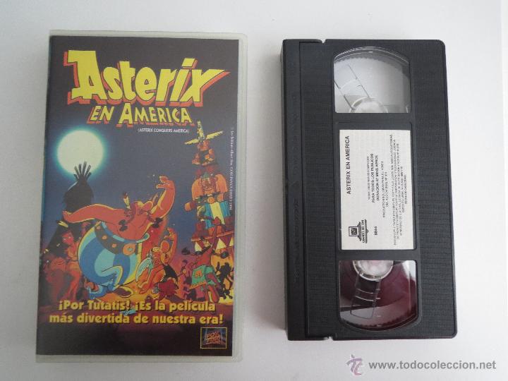 Cine: VHS ASTERIX EN AMERICA - Foto 1