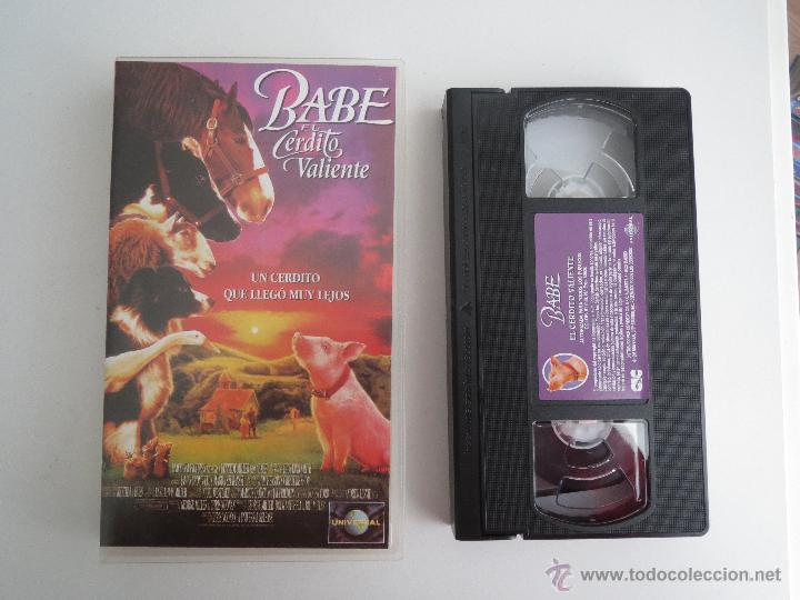 Cine: VHS BABE EL CERDITO VALIENTE - Foto 1