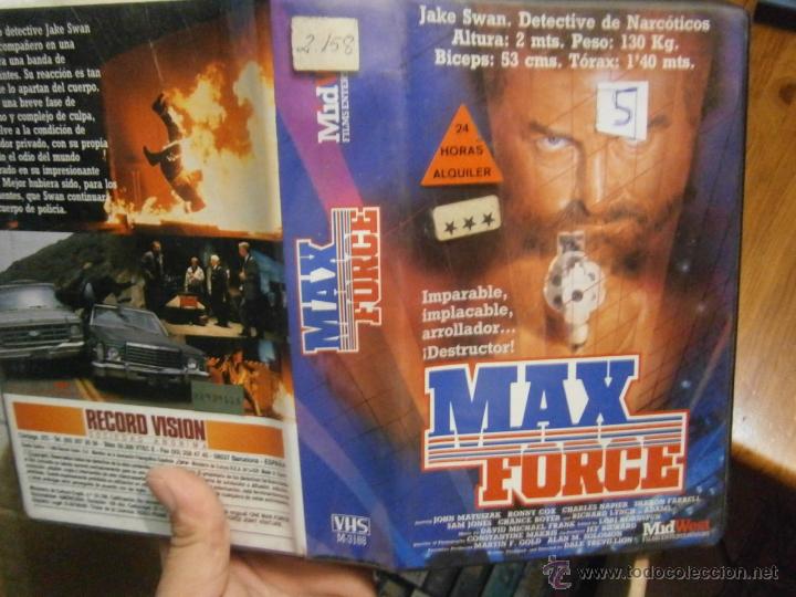 Cine: MAX FORCE-VHS - Foto 1