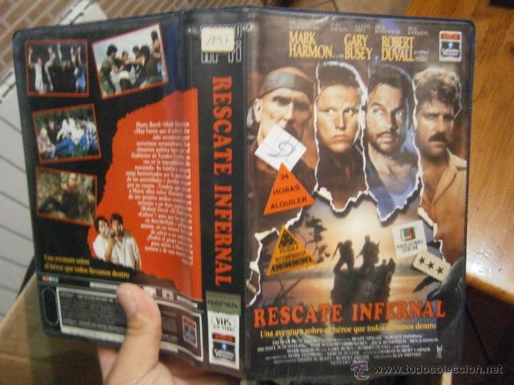 Cine: RESCATE INFERNAL-VHS - Foto 1