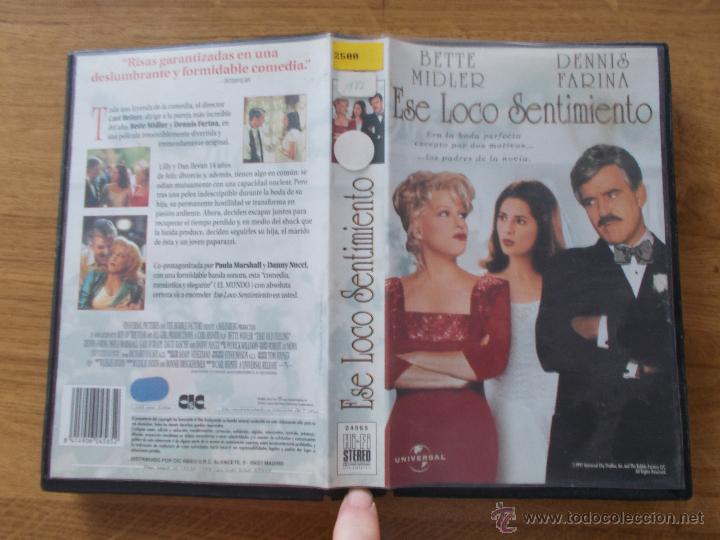 Cine: ESE LOCO SENTIMIENTO VHS
