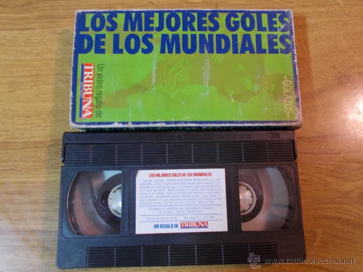 Cine: LOS MEJORES GOLES DE LOS MUNDIALES VHS