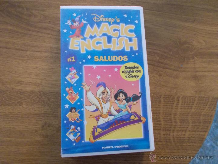 Cine: MAGIC ENGLISH N&ordm; 1 SALUDOS. VHS