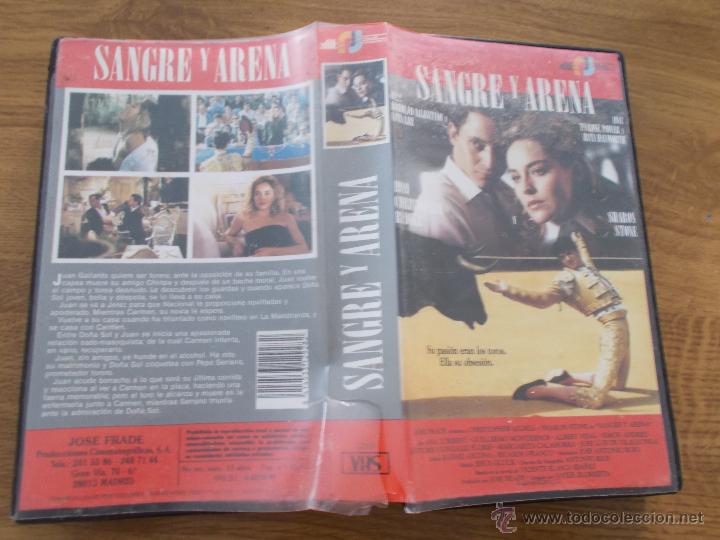 Cine: SANGRE Y ARENA VHS - Foto 1