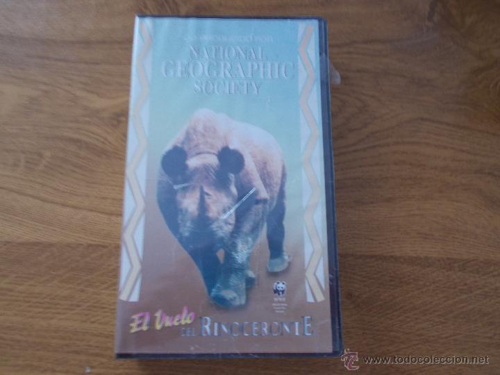 Cine: NATIONAL GEOGRAFHIC. EL VUELO DEL RINOCERONTE. NUEVA SIN DESPRECINTAR VHS