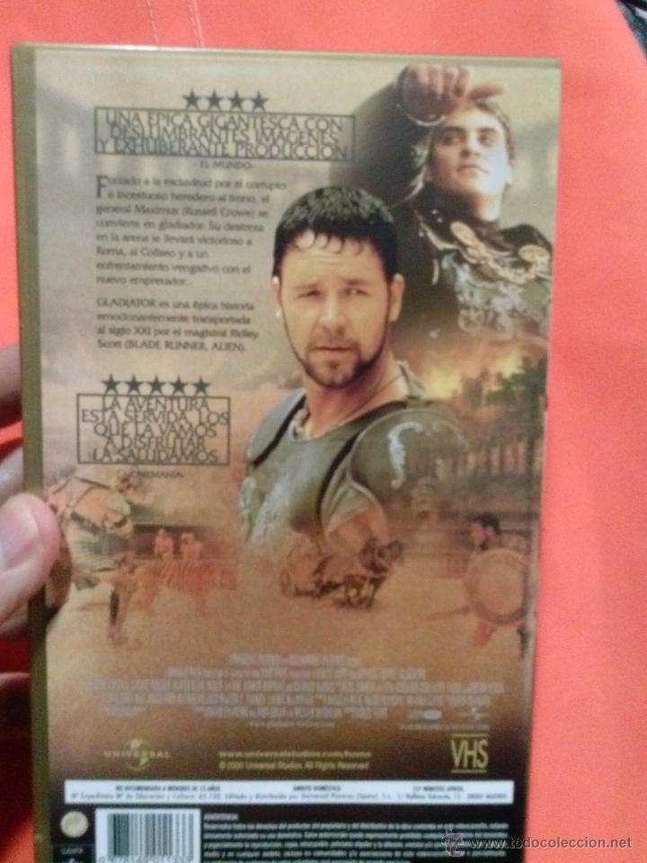 Cine: vhs  GLADIATOR - Foto 2