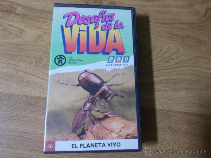 Kino: DESAFIO DE LA VIDA. EL PLANETA VIVO. VHS
