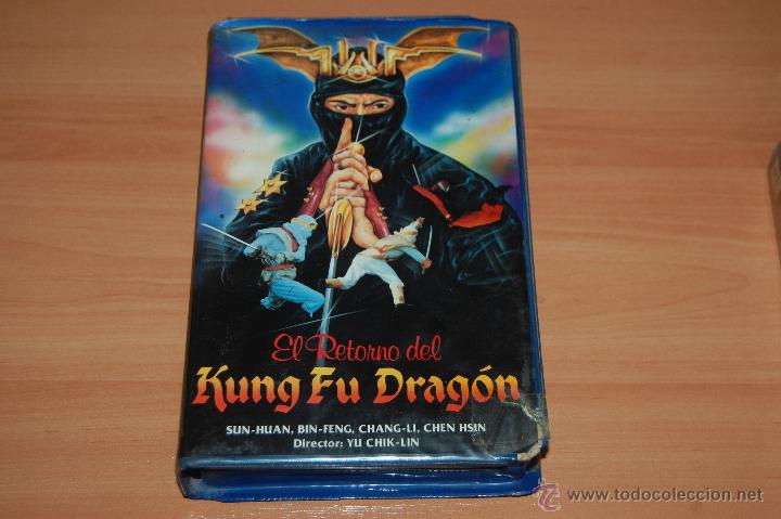 Cine: PELICULA VHS EL RETORNO DE KUNG FU DRAGON DESCATALOGADA
