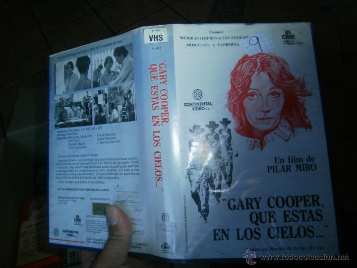 Cine: GARY COOPER QUE ESTAS EN LOS CIELOS-VHS - Foto 1