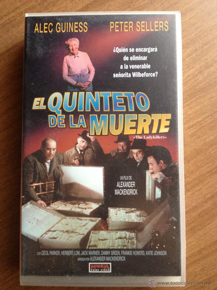 Cine: VHS EL QUINTETO DE LA MUERTE. ALEC GUINNES. VIDEO