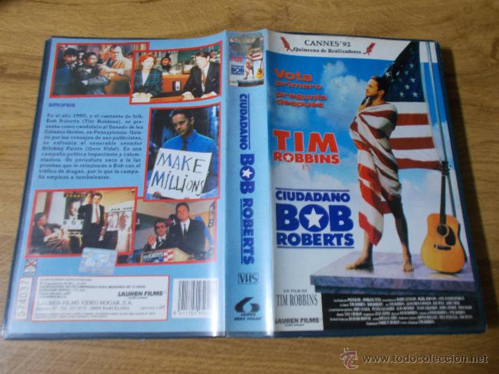 Cine: CIUDADANO BOB ROBERTS VHS - Foto 1