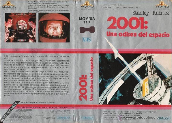 Vhs - 2001: una odisea del espacio - stanley ku - Vendido en Venta ...