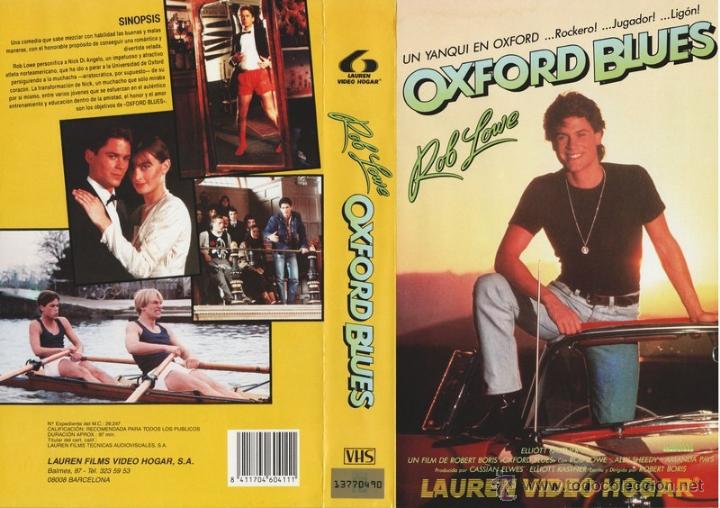 Vhs Oxford Blues Rob Lowe Ally Sheedy Co Sold Through Direct Sale