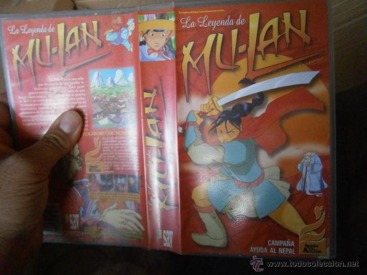 Cine: LA LEYENDA DE MU-LAN-VHS(COMPRA MINIMA 10 EUR--)