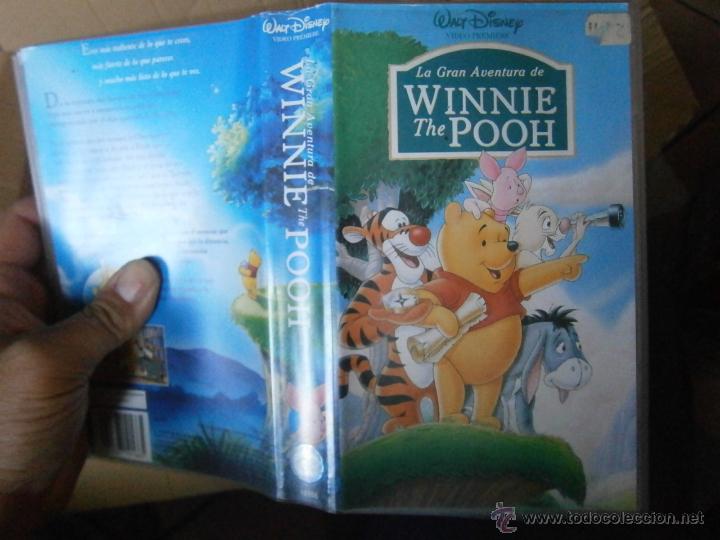 Cine: LA GRAN AVENTURA WINNIE THE POOH-VHS(COMPRA MINIMA 10 EUR--)