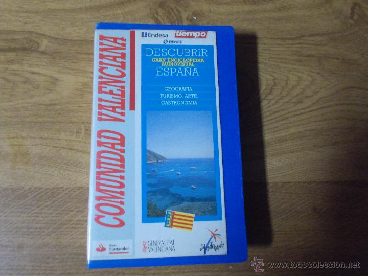 Cine: DESCUBRIR ESPA&Ntilde;A COMUNIDAD VALENCIANA. GEOGRAFIA.TURISMO ARTE GASTRONOMIA VHS
