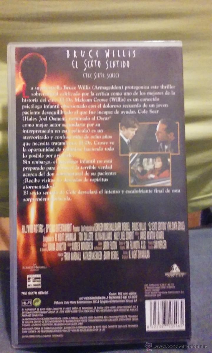 Cine: EL SEXTO SENTIDO - BRUCE WILLIS - Foto 2
