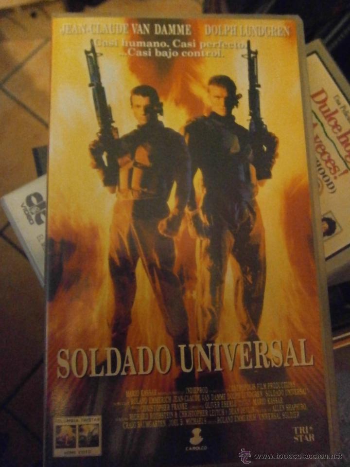 Cine: SOLDADO UNIVERSAL-VHS - Foto 1