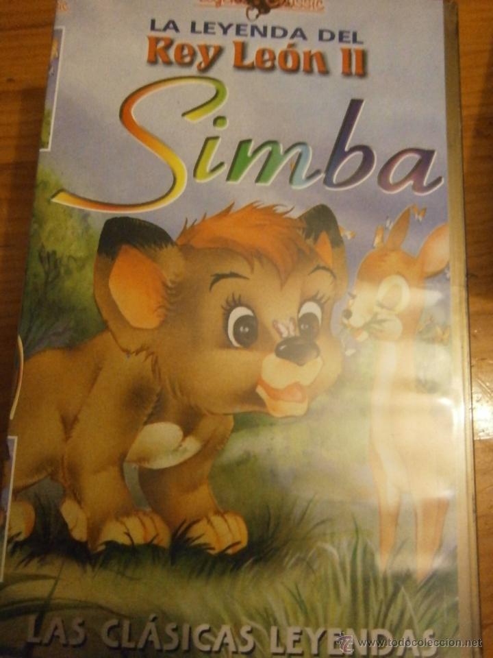 Cine: LA LEYENDA DEL REY LEON 2 SIMBA-VHS(COMPRA MINIMA 1O EURO---)