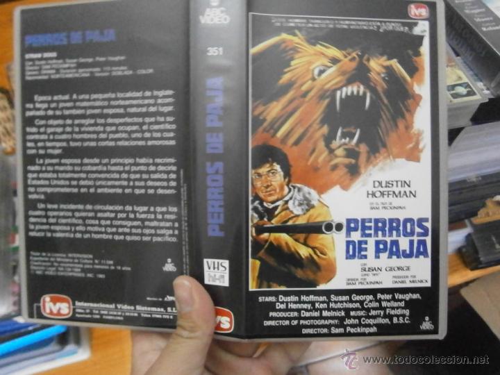 Cine: PERROS DE PAJA-VHS(COMPRA MINIMA 10 EURO---)