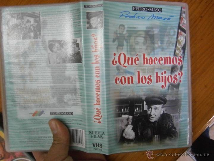 Cine: &iquest;QUE HACEMOS CON LOS HIJOS?-VHS(COMPRA MINIMA 10 EURO---)