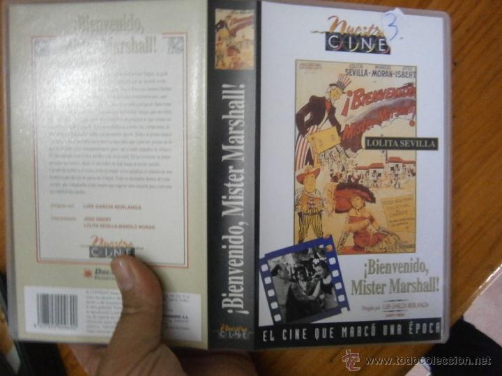 Cine: BIENVENIDO MISTER MARSHALL-VHS(COMPRA MINIMA 10 EURO---)