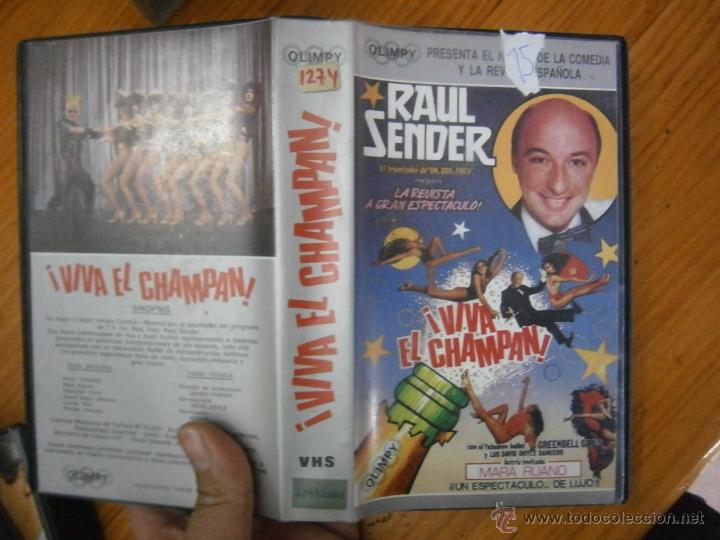 Cine: &iexcl;VIVA EL CHAMPAN! (RAUL SENDER)-VHS