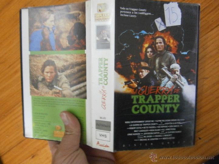 Cine: LA GUERRA DE TRAPPER COUNTY-VHS
