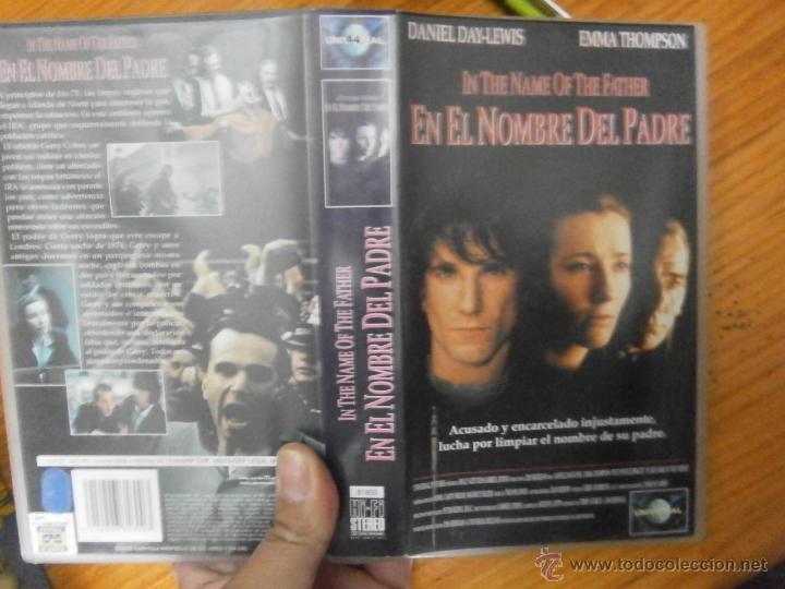 Cine: EN EL NOMBRE DEL PADRE-VHS(COMPRA MINIMA 10 EURO---)