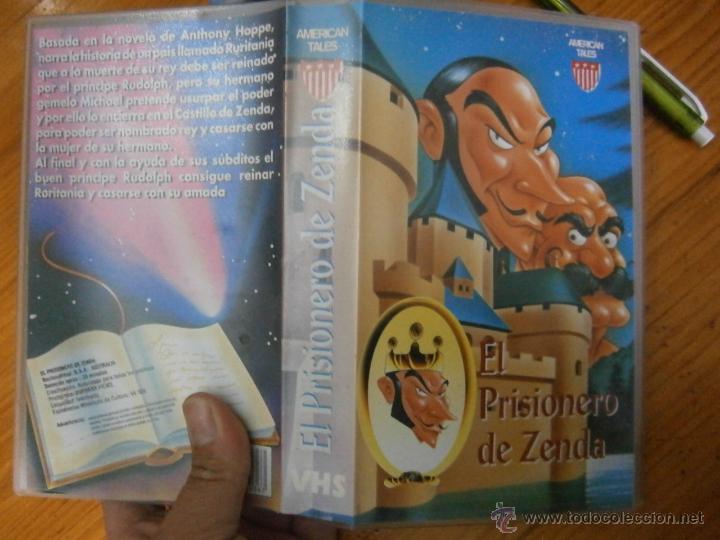 Cine: EL PRISIONERO DE ZENDA-VHS(COMPRA MINIMA 10 EURO---)