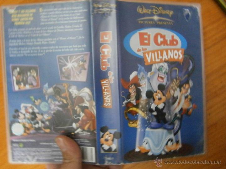 Cine: EL CLUB DE LOS VILLANOS-VHS(COMPRA MINIMA 10 EURO---)