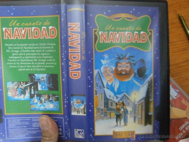 Cine: UN CUENTO DE NAVIDAD-VHS(COMPRA MINIMA 10 EURO---)