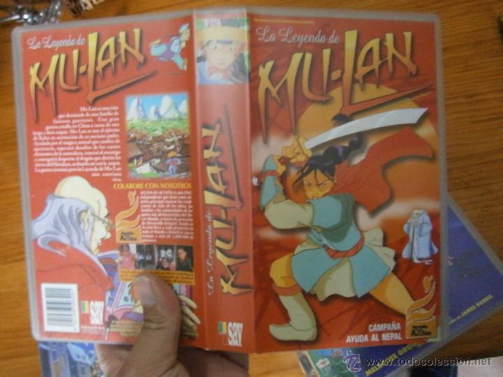 Cine: LA LEYENDA DE ..MU-LAN-VHS(COMPRA MINIMA 10 EURO---)