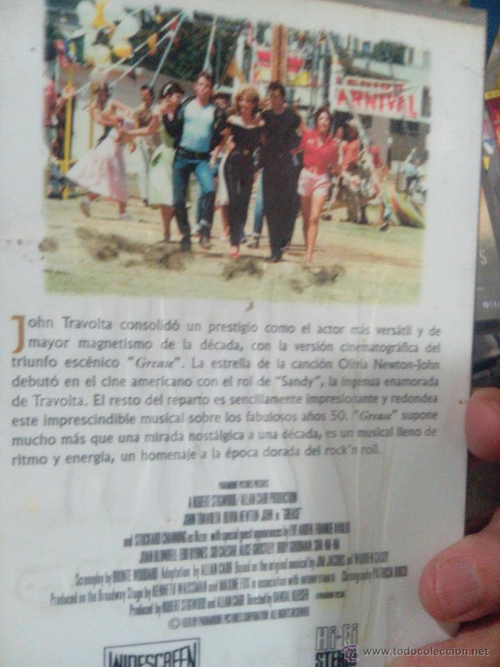 Cine: GREASE  VHS - Foto 2