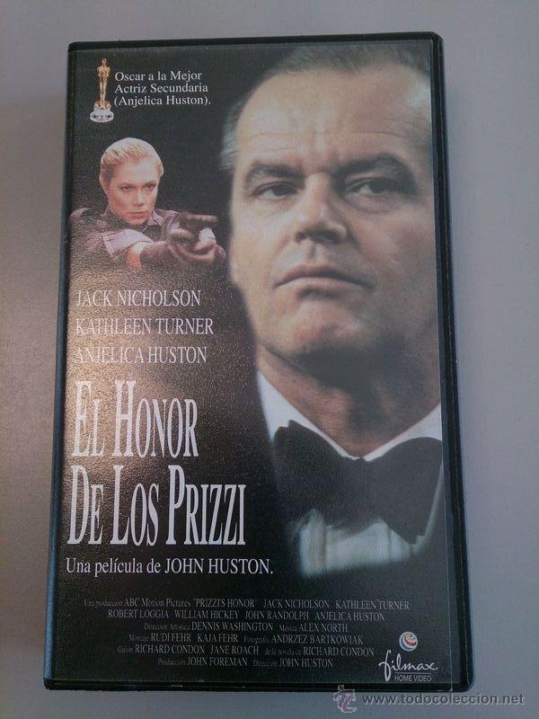 Cine: VHS EL HONOR DE LOS PRIZZI - Foto 1