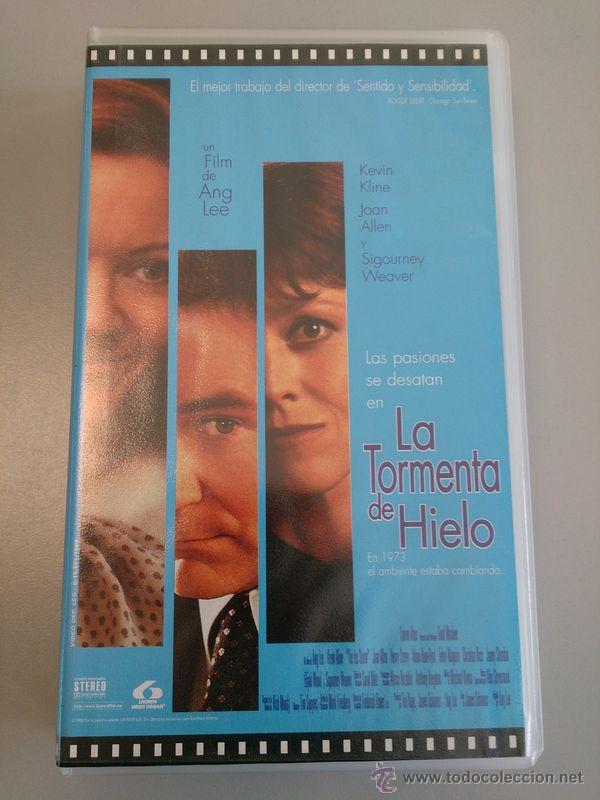 Cine: VHS LA TORMENTA DE HIELO - Foto 1