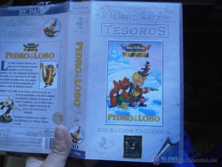 Cine: PEDRO Y EL LOBO-VHS(COMPRA MINIMA 10EURO---)
