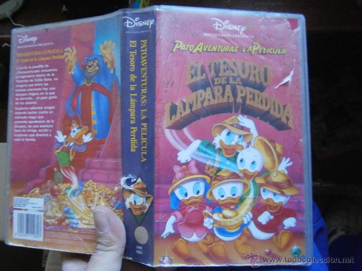Cine: PATOAVENTURAS LA PELICULA EL TESORO DE LA LAMPARA PERDIDA-VHS(COMPRA MINIMA 10EURO---)