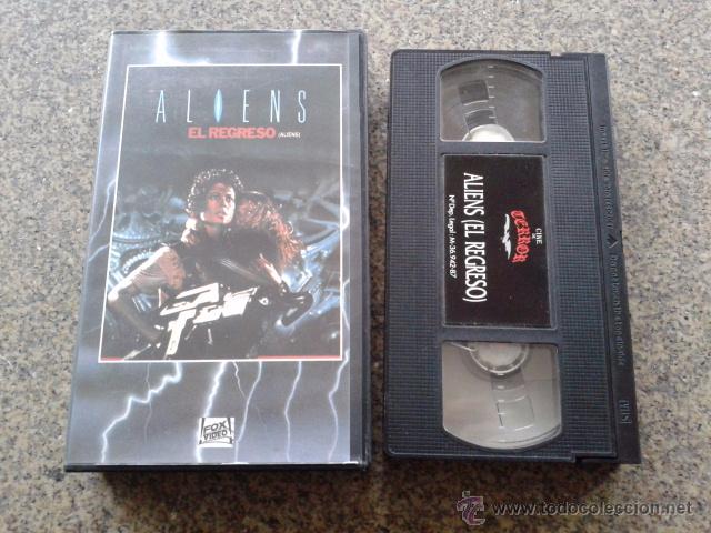Cinema: ALIENS, EL REGRESO -- VHS --