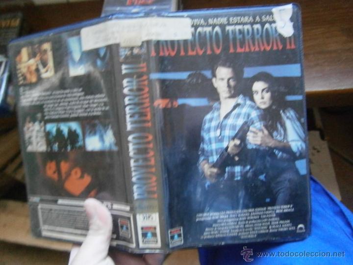 Cine: PROYECTO TERROR II -VHS(COMPRA MINIMA 10 EUR---)