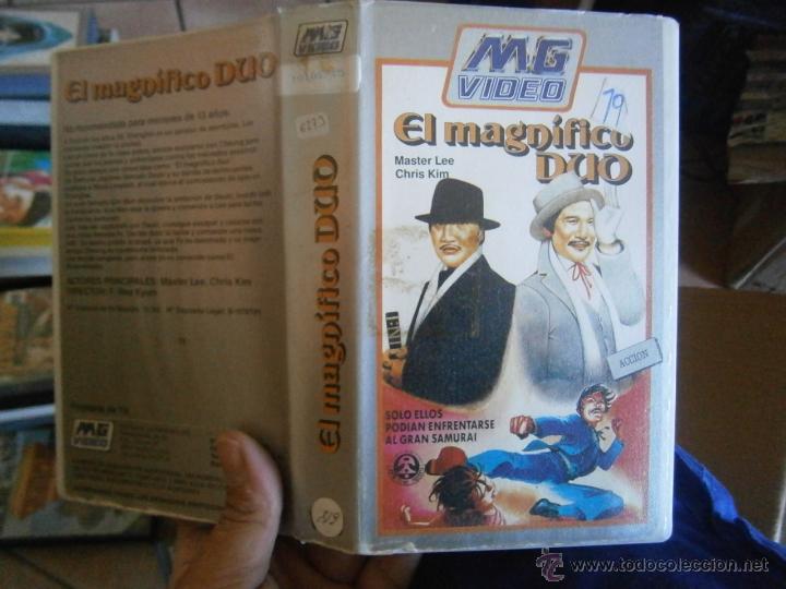 Cine: EL MAGNIFICO DUO VHS (COMPRA MINIMA 10 EUR---)