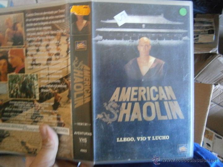 Cine: AMERICAN SHAOLIN VHS (COMPRA MINIMA 10 EUR---)