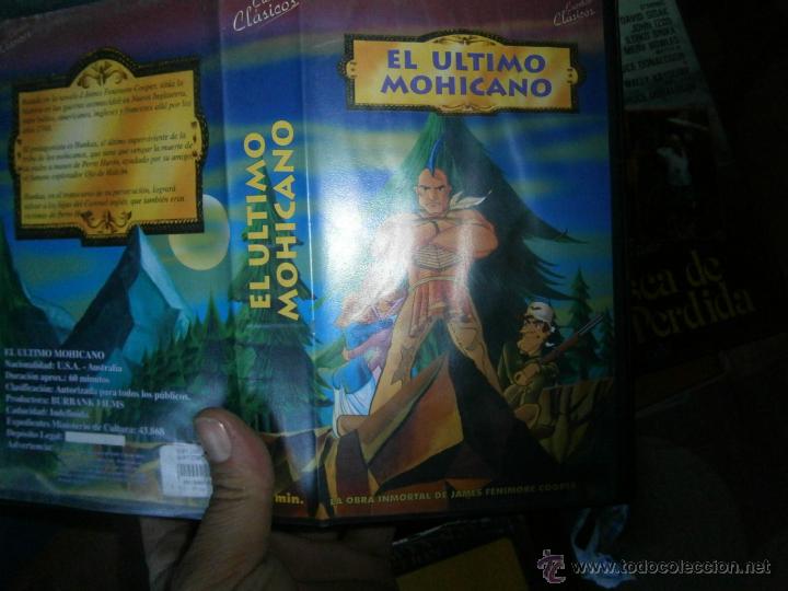 Cine: EL ULTIMO MOHICANO-VHS(COMPRA MINIMA 10 EURO---)