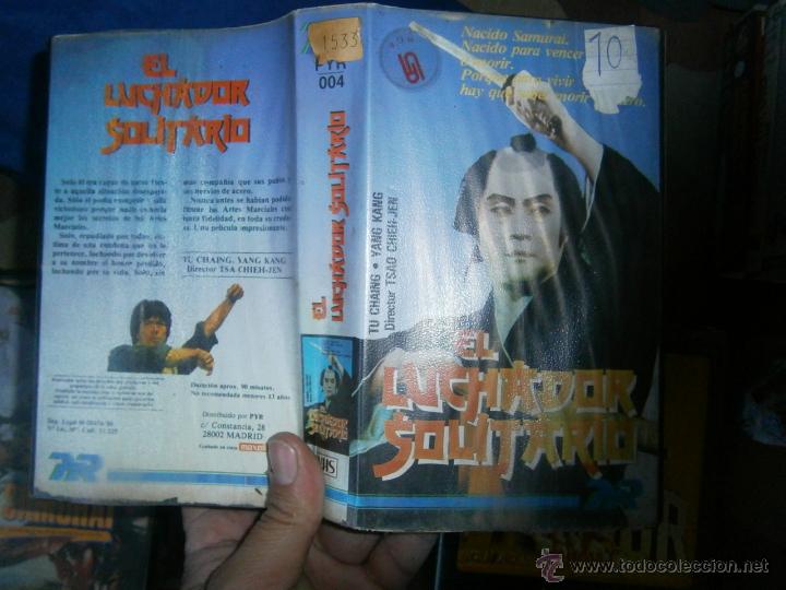 Kino: EL LUCHADOR SOLITARIO-VHS