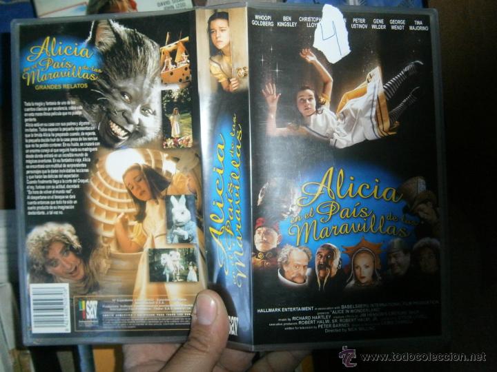 Cinema: ALICIA EN EL PAIS DE LAS MARAVILLAS-VHS(COMPRA MINIMA 10 EURO---)