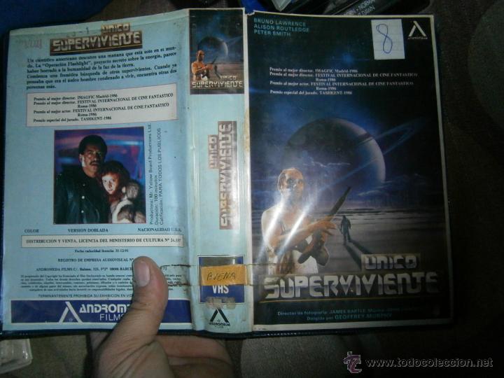 Cinema: EL UNICO SUPERVIVIENTE-VHS(COMPRA MINIMA 10 EURO---)