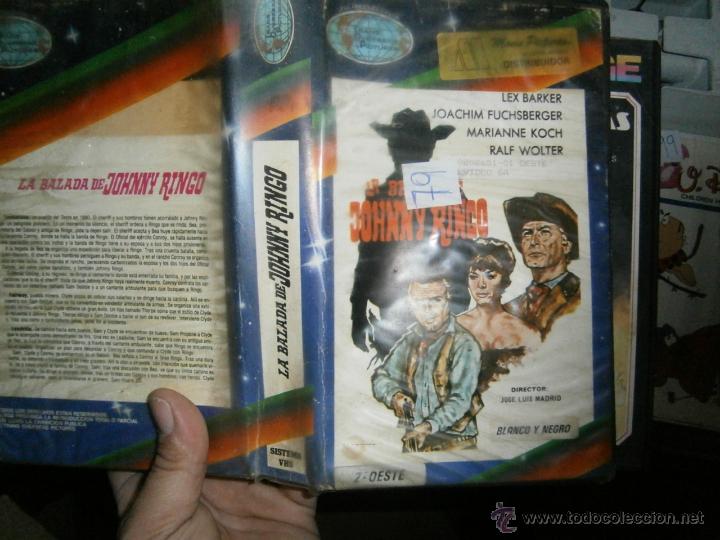Cine: LA BALADA DE JOHNNY RINGO-VHS