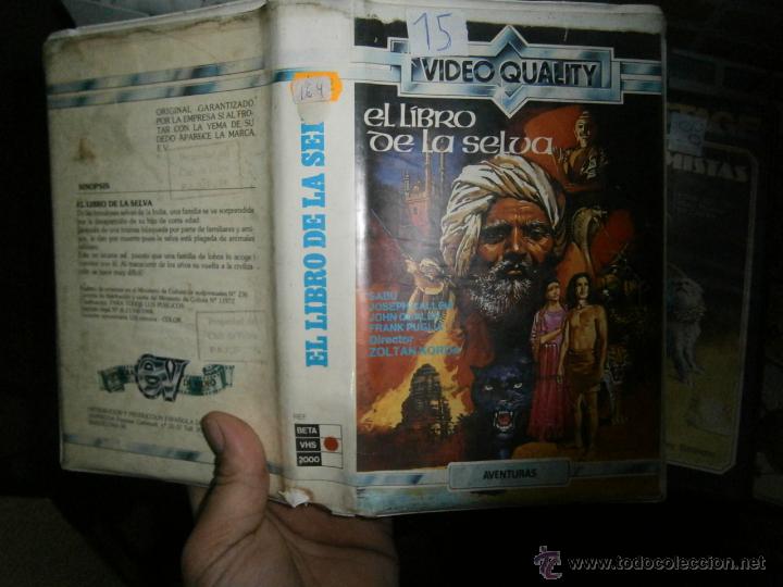 Cine: EL LIBRO DE LA SELVA-VHS